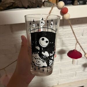 NIGHTMARE BEFORE CHRISTMAS GLASS COLLECTIBLE CUP